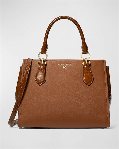 michael kors florence medium satchel|michael kors medium marilyn satchel.